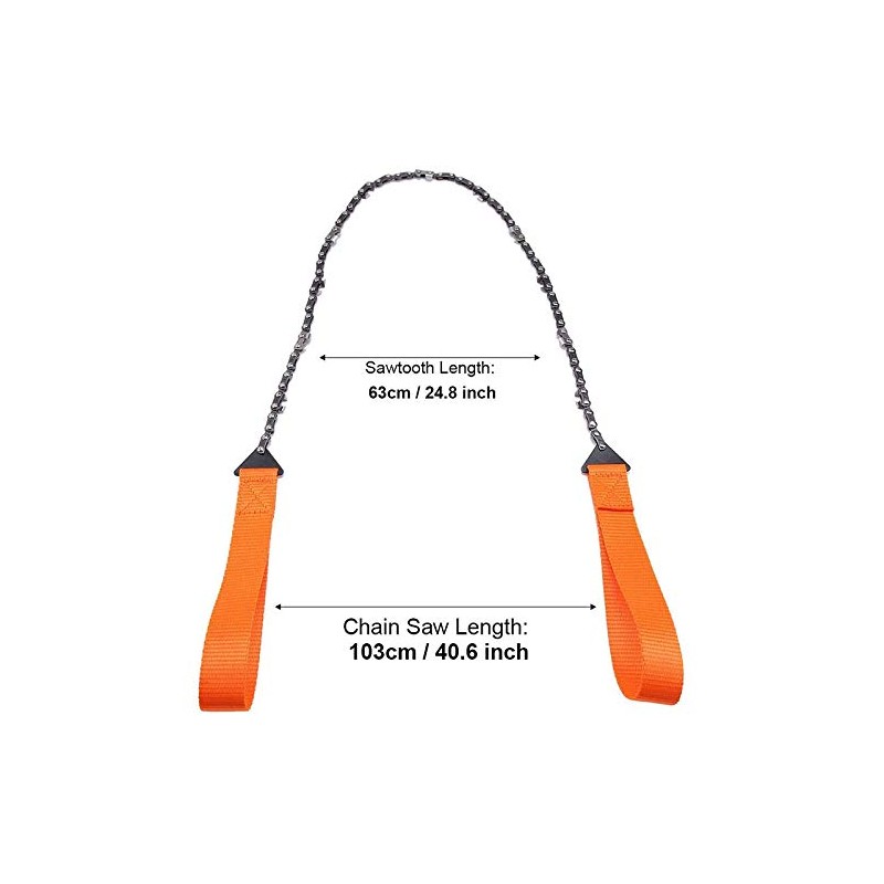 Pocket Chainsaw with Nylon Handle, Folding Handheld Chain Saw, Fast