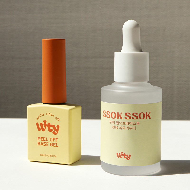 Witty Peel Off Base Gel Peel Ove 10ml / 위티