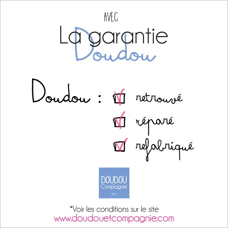 Doudou et Compagnie Plush Whale with Cuddly Toy - 15cm