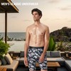 Natural Feelings Mens Underwear Modal Boxer Briefs 9 Inch Long