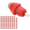QANYEGN 100Pcs Poultry Screw Style Nippler Waterer, Chicken Nippler Drinker