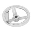 3 Spoke Hand Wheel with Revolving Handle Cast Iron Round