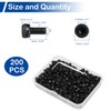 200Pcs M3 x 6mm Hex Socket Head Cap Screws Bolts,