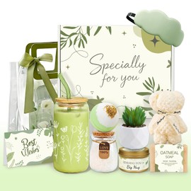 Cestas de regalo para mujeres, regalos de cumpleaños para mujeres, paquete de cuidado relajante de spa para mejor amiga, juego de regalo inspirador de condolencias para ella, mamá, esposa, novia