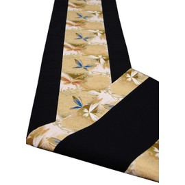 [Packaged] Boxed Japanese Body Japanese Table Runner Sash Wind 150 × 30 cm (Butterfly)