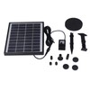 Solar Fountain Pump 6W 10V High Conversion Efficiency Anti Clogging