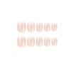YoYoee Press on Nails -Short Fake Nails Square Nude False