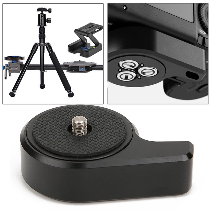 Multifunction Photography Aluminium Alloy Ballhead Base 1/4in Universal Thread Diameter