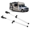 MUNEFE Support Rod, 2Pcs Rv Window Support Rod, Retractable Aluminum