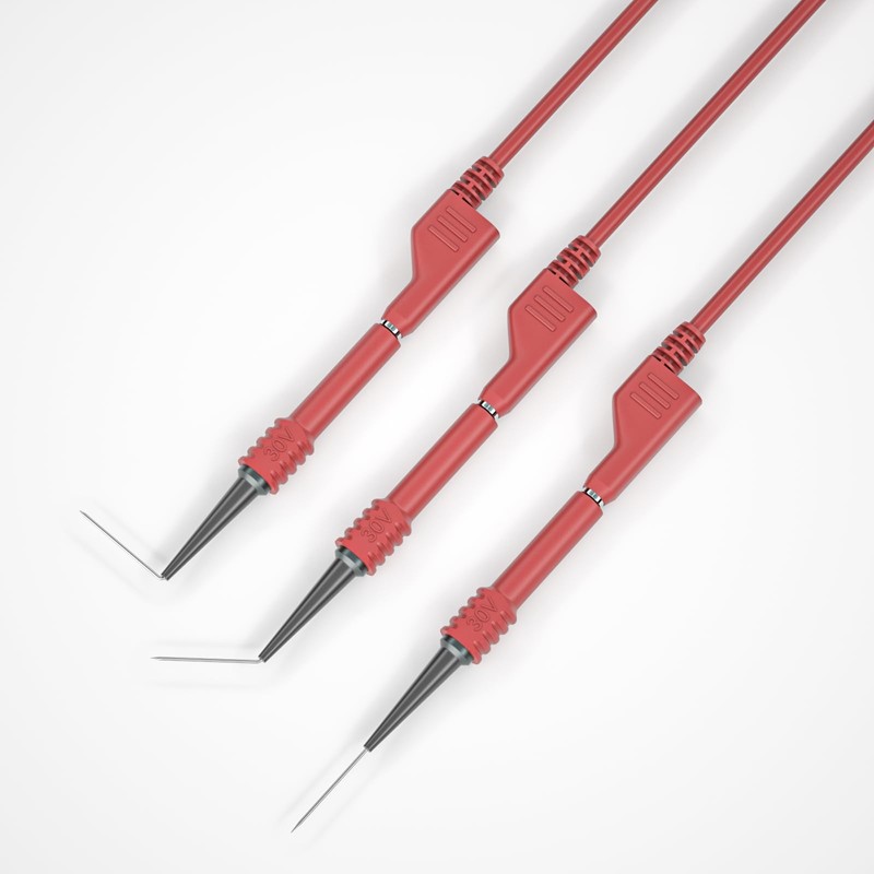 Goupchn 30PCS Back Probes with Three Angles Insulation Back Probes