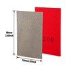 HOMESOM Diamond Sandpaper Electroplated Polishing Sheet Abrasive Sanding Paper Grit