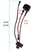 VitalKos 5.5mm Circular Socket Charger Battery Connection Line with 25A