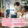 JOYMOOP Flat Mop Pads, Microfiber Mop Cleaning Pads, Washable Pads,