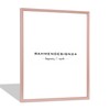 Rahmendesign24 Nero Picture Frame, 18 x 24 cm, Rose Gold