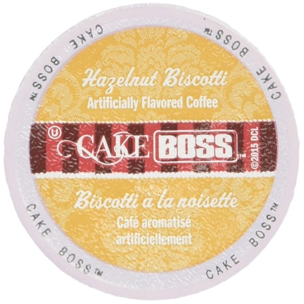 Cake Boss Coffee, Hazelnut Biscotti, 24 Count