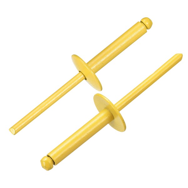 sourcing map 100Pcs 3/16"x1" Aluminum Blind Rivets, Aluminum Grip and