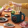 Electric Cooking Pot 1.8L 600W Portable Easy to Clean Noodle