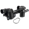 febi bilstein 171228 Thermostat with Housing, Gasket and Temperature Switch,