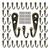 POZEAN 40 Pack Wall Hooks for Hanging, Heavy Duty Small