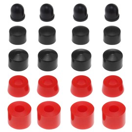 LT Easiyl 20 Piece Shock Absorber Holder PU Shock Absorber Holder for Skateboards Longboards Trucks Skateboard Conversion Kit Bushings Pivot Cups Outdoor Sports Accessories