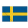 Sweden Flag,3x5 FT Swedish Flag,36x60 Inch Large Digitial Double-Printed Durable
