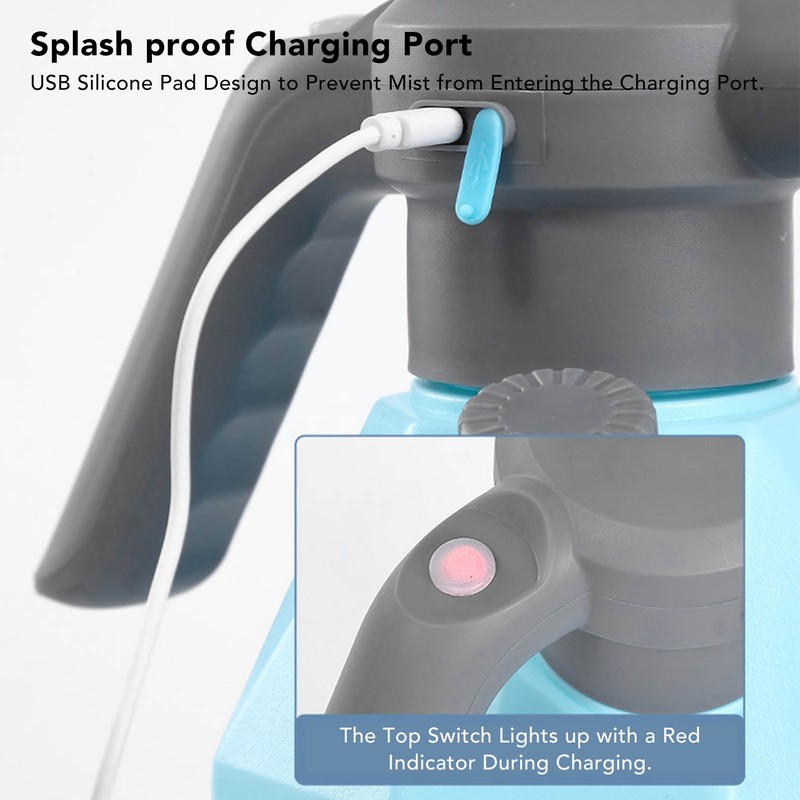 Electric Spray Bottle Plant Mister for Indoor Outdoor Plants 3L
