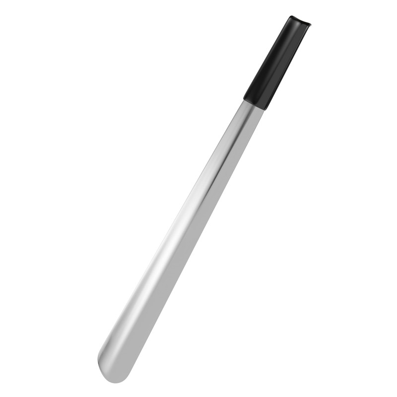 Falkon Shoe Horn Long Handle: 15" Long Metal Horn for
