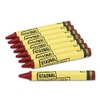Crayola 5200023038 Staonal Marking Crayons, Red, 8/Box