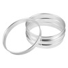 X AUTOHAUX Set of 4 Car Hub Centric Rings Aluminium