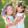 150+ Glitter Tattoo Set for Children, Butterfly + Unicorn +