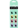 Black Cats i-clips Magnetic Page Markers (Set of 8 Magnetic Bookmarks)