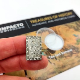 IMPACTO COLECCIONABLES Japanese Samurai Coin (17th Century), 8.5g - Certificate of Authenticity Included