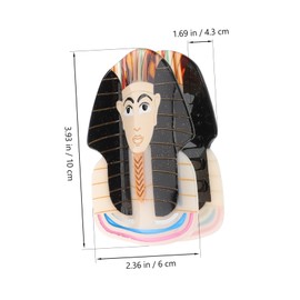 OHPHCALL Elegant Acetate Hair Clip Grip Claw Clips for Women Fun and Secure Hair Accessories