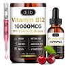 Dilib Complejo Vitamina B12 10000 Mcg Gotas Líquidas Cereza