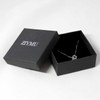 ZIYMU zm-p-019 Necklace, Cube, 15.7 inches (40 cm), Cubic Zirconia