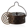 CENPEK Mosquito Coil Holder, Retro Portable Mosquito Incense Burner for
