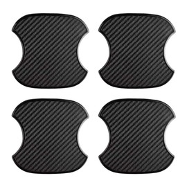 Catland Car Door Handle Protector Sticker Car Door Handle Protector Anti-Scratch Protection Seal Film Door Handle Protection Cover Door Handle Protection Accessories Exterior Parts Black Black Medium
