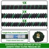 Xirssvy Expanding Expandable Flexible Garden Water Hose w Spray Nozzle
