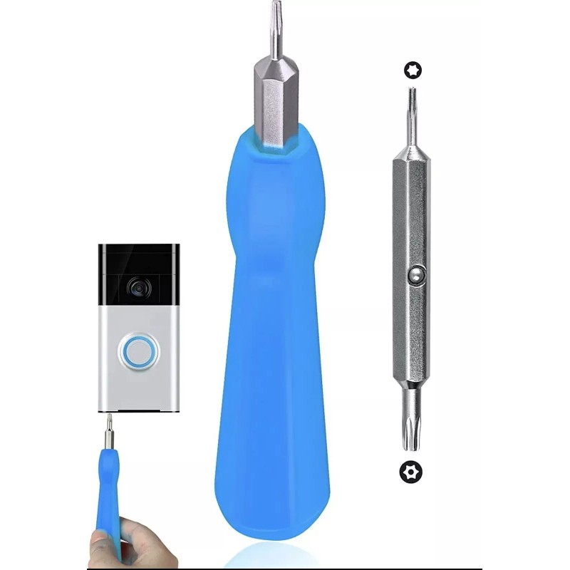 PRO Screwdriver for Ring Wifi video Doorbell Tool battery password