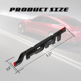 Metal Car Sport Sticker, Car Sport Emblems, 3D Premium Car Side Fender Rear Trunk Emblem Logo Badge Decals, Car Exterior Decoration Accessories Car Emblem Fit for All Cars Bumper Window