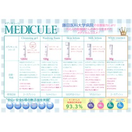MEDICULE Milk Lotion, 3.4 fl oz (100 ml) Milk Lotion