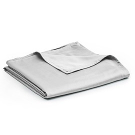 BB BLINBLIN Cooling Duvet Cover for Weighted Blankets (48''x72'') - Light Grey Print