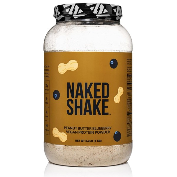 Naked Nutrition Naked Shake - Peanut Butter Blueberry Protein Powder,