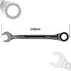 Seshin Buffalo 19mm Ratchet Spanner Steel Fixed Head Gear Wrench