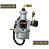 SVKZGFZ Carburetor for Kawasaki KLX110 KLX110L KLX140 KLX140L Carb 15004-0065,