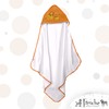 Frenchie Mini Couture, Hooded Bath Towels for Babies, 80% Cotton/20%