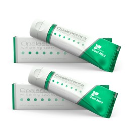 Opalescence Whitening Toothpaste Travel Size 1 Ounce (2 Pack) Fluoride Teeth Whitening Toothpaste, Mint Flavor 402-2