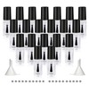 Agidea Empty Nail Polish Bottles with Round Brush 5ML, 20Pack