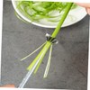 SHOWERORO 1pc Copper Needle Scallion Cutter Multifunctional Vegetable Slicer for