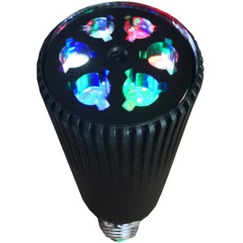 Holiday Party Bulb ~ Christmas Projector Lamp ~ Fits Standard Light Socket ~ Ships from USA